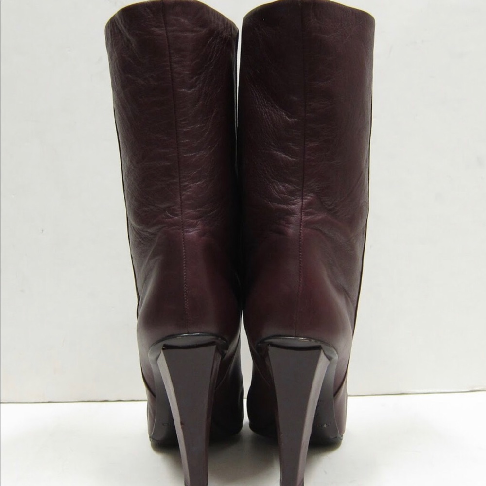 Jimmy Choo Cranberry Round-toe Ankle Boots - Picture 7 of 8